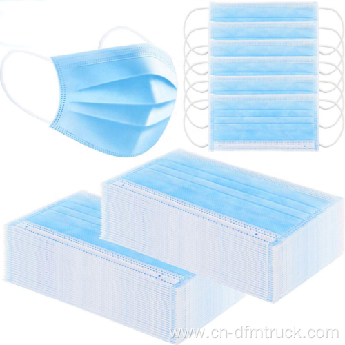 Wholesale disposable printed 3 ply surgical mask face